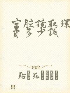 宫腔镜取环检查费多少钱