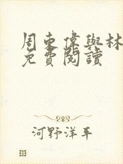 周东伟与林佳佳免费阅读