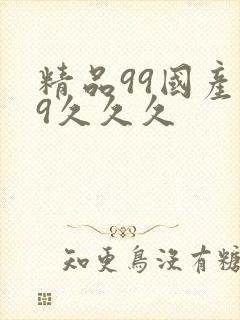 精品99国产99久久久