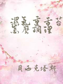 湿气重舌苔白厚怎么调理