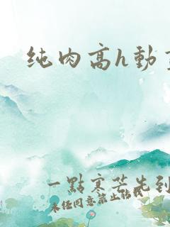 纯肉高h动画