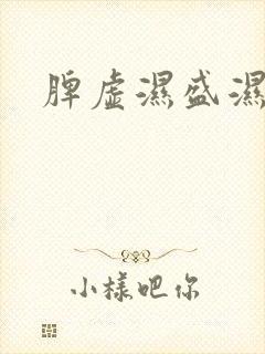 脾虚湿盛湿气重