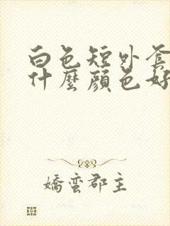 白色短外套内搭什么颜色好看