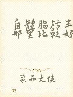 自体脂肪丰胸去哪里比较好