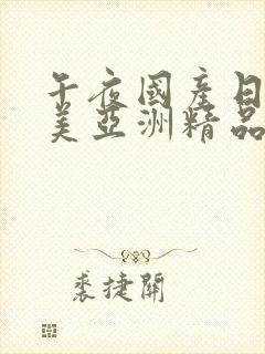 午夜国产日韩欧美亚洲精品