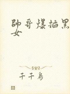 帅哥爆插黑丝美女