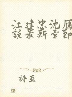 江建忠沈雁冰小说最新章节