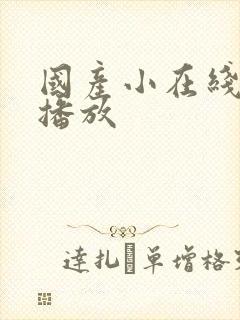 国产小在线av播放