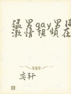 猛男gay男同激情视频在线观看