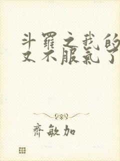 斗罗之我的系统又不服气了小说txt