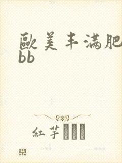 欧美丰满肥婆bbb