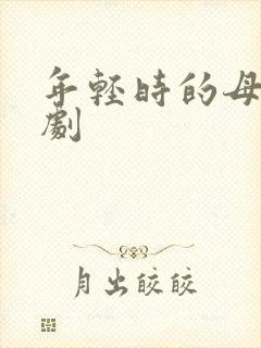 年轻时的母亲韩剧