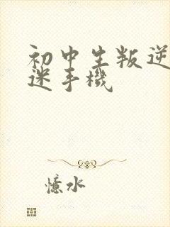 初中生叛逆期沉迷手机