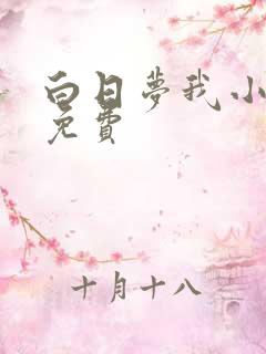 白日梦我小说版免费