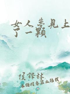 女人梦见上牙掉了一颗