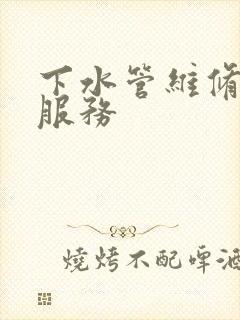 下水管维修上门服务