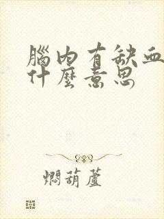 脑内有缺血灶是什么意思