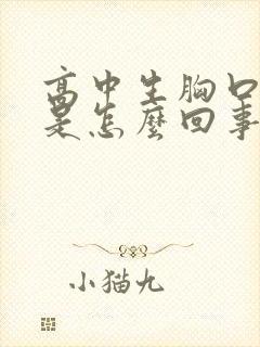 高中生胸口闷堵是怎么回事