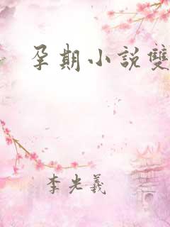 孕期小说双男主