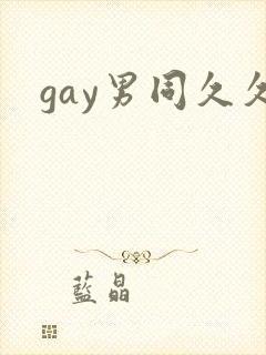 gay男同久久