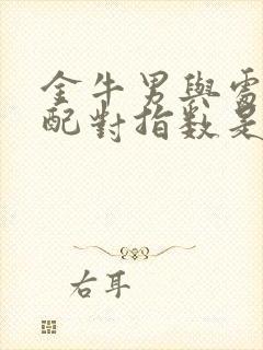 金牛男与处女女配对指数是多少