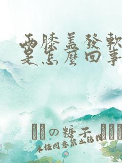 两膝盖发软无力是怎么回事