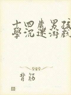 十四岁男孩不上学沉迷游戏咋办