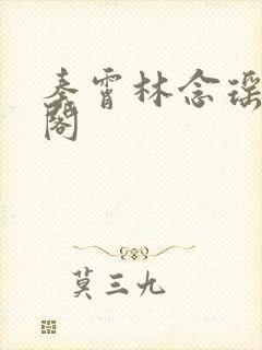 秦霄林念瑶笔趣阁