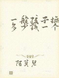 一般孩子抚养费多少钱一个月多少钱