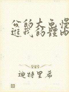 公的大龟慢慢挺进我的体内