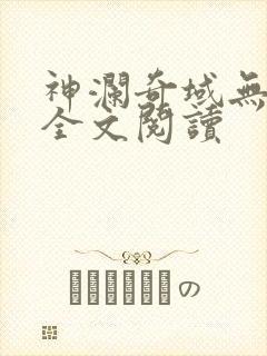 神澜奇域无双珠全文阅读