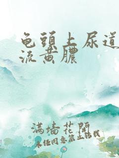 龟头上尿道口变流黄脓