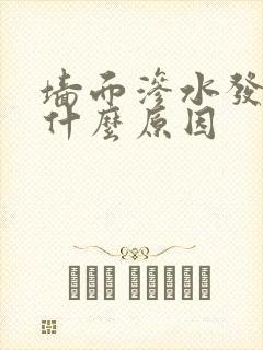 墙面渗水发霉是什么原因