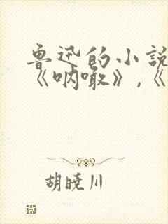 鲁迅的小说集:《呐喊》,《彷徨》