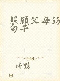 照顾父母的经典句子