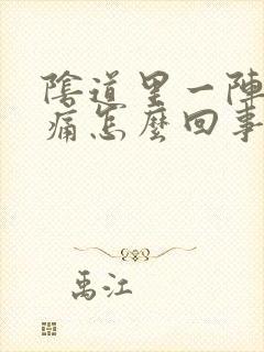 阴道里一阵阵刺痛怎么回事