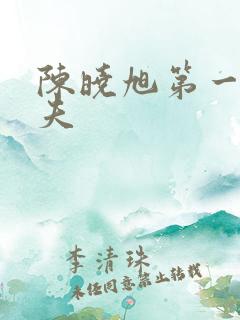 陈晓旭第一任丈夫