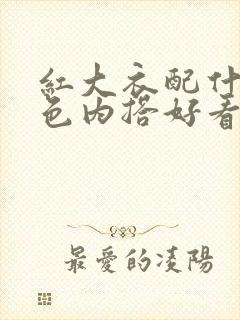 红大衣配什么颜色内搭好看