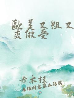 欧美又粗又长又爽做受