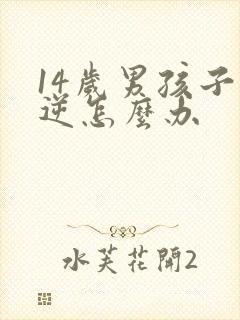 14岁男孩子叛逆怎么办