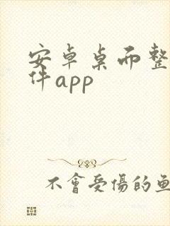 安卓桌面整理软件app