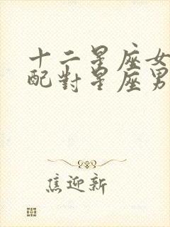 十二星座女最佳配对星座男