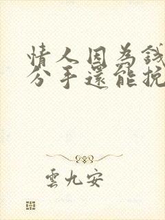 情人因为钱而闹分手还能挽回吗