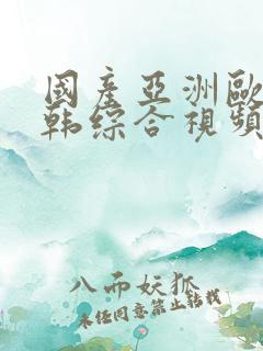 国产亚洲欧美日韩综合视频