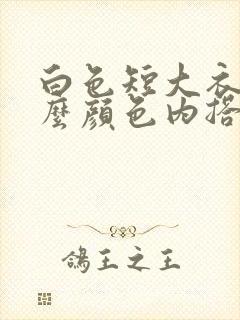 白色短大衣配什么颜色内搭好看