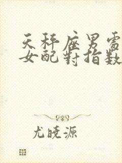 天秤座男处女座女配对指数