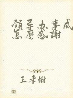 领导办事成功了怎么感谢