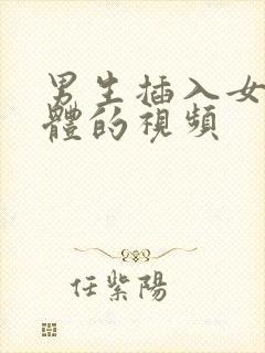 男生插入女生下体的视频