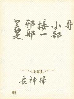 吴邪接小哥回家是哪一部