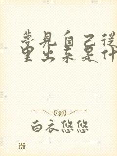 梦见自己从棺材里出来是什么预兆